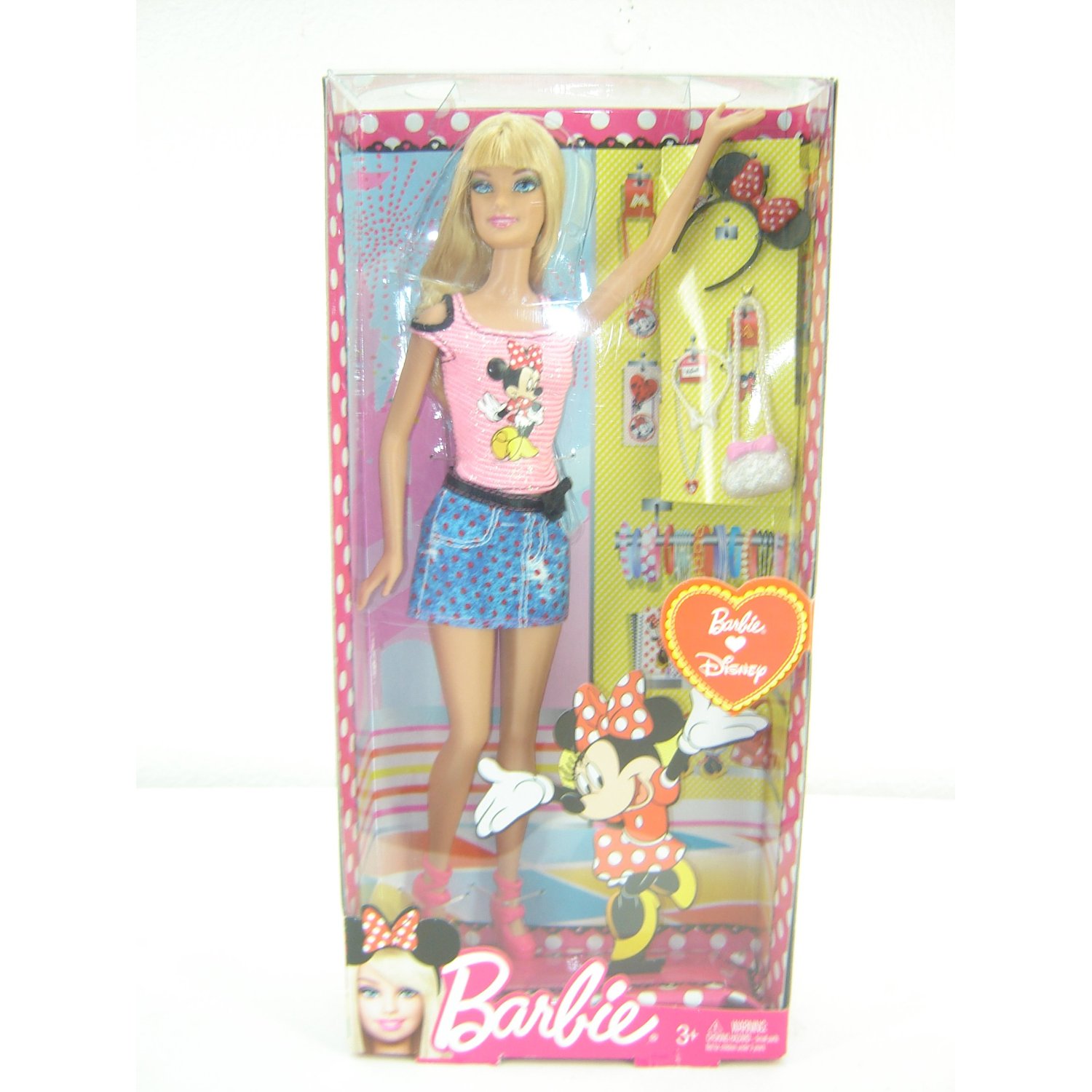 minnie mouse barbie dolls