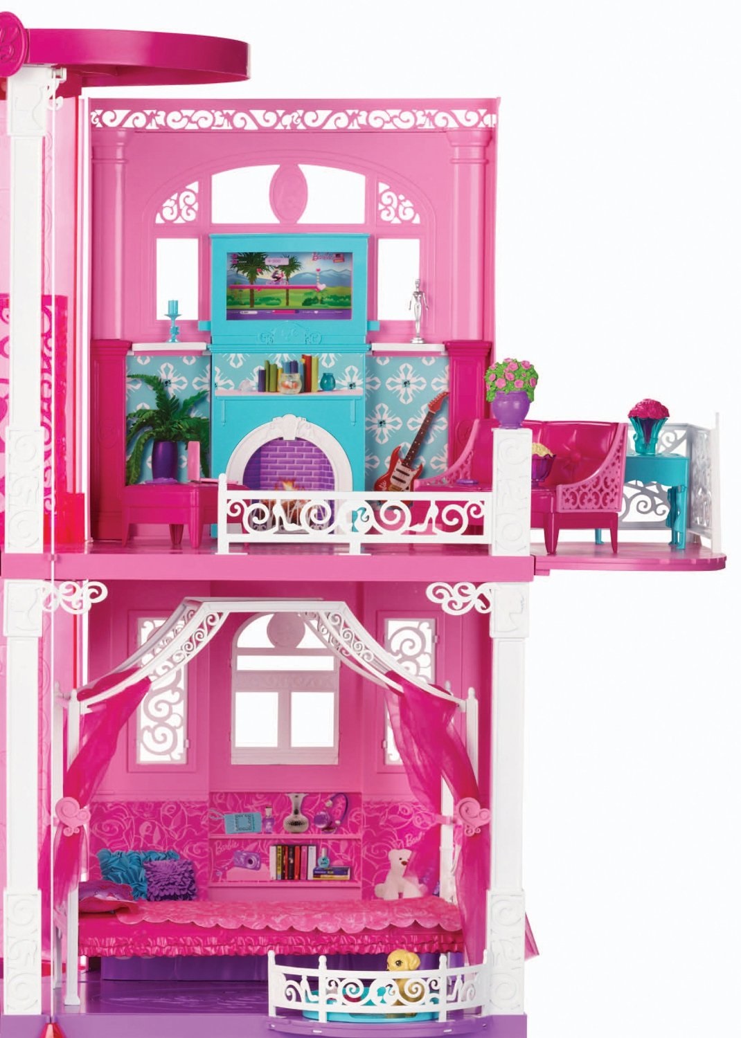 Barbie 3 Story DREAM HOUSE TOWNHOUSE with ELEVATOR New! | eBay