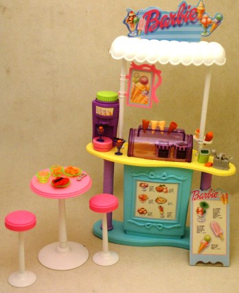 barbie ice cream parlour